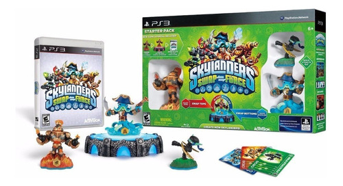 Jogo Skylanders Swap Force Starter Pack- Ps3 - Playstation 3