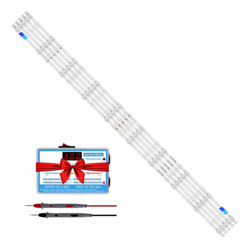 Kit Leds Hisense 58r6000fm/ 58r6e + Tester Led // (5t10l) Nv