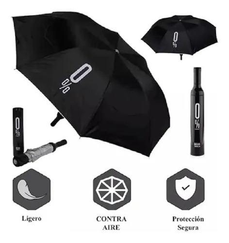 Paraguas Sombrilla Portatil Bolsillo Uv Sol Lluvia Botella