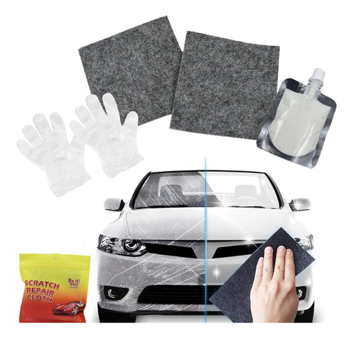 2 Kit Reparador Rayaduras Para Pintura De Autos Fix It Pro