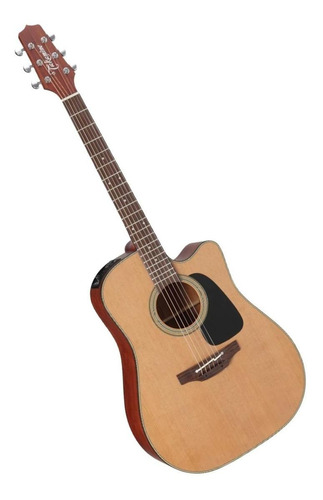 Violão eletro-acústico Takamine Pro 1 P1DC para destros natural satin