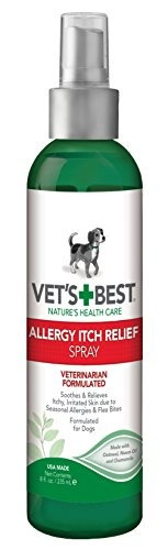 Vets Best Allergy Itch Spray De Alivio Para Perros 8 Oz