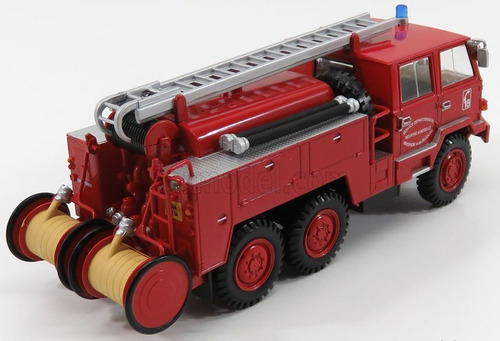 Carro Bombero Berliet Ff 6x6 Fpt Hr Escala 1:43 Precioso