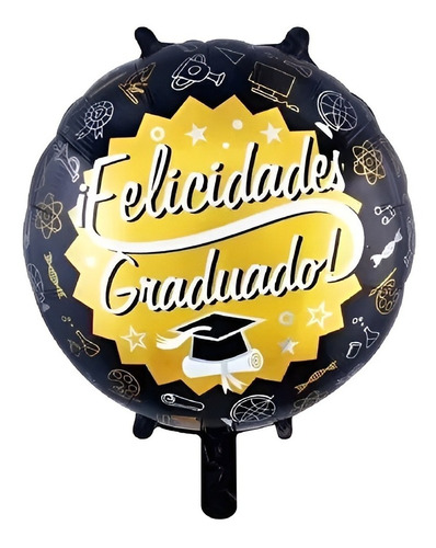 Globos Decoración Graduacion Globo Metalizado Graduacion 467