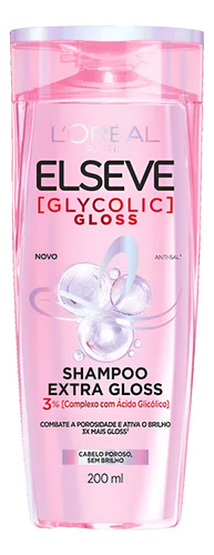 Elseve Kit Glycolic Gloss Shampoo E Condicionador 1250g
