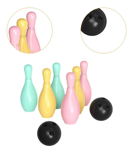 Pins De Bolos Para Niños Pins Y Bolas Interactivas Mini
