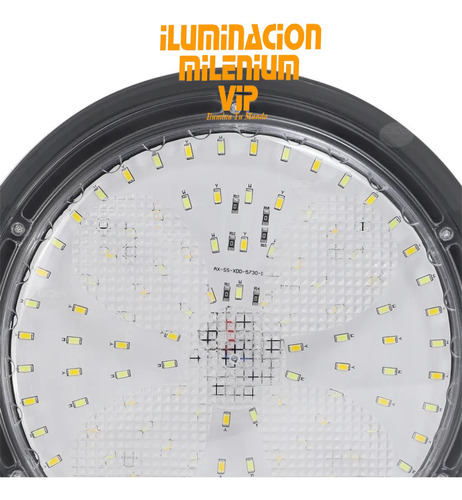 Lampara Campana Led Ufo Solar 50w 100w 150w 300w 400w 6500k