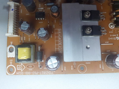Placa Fonte Aoc Le32d1440/20 Cód 715g5827-p03-000--002h (Usado)
