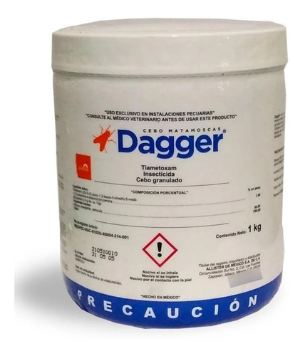 Atrapamoscas Veneno Para Moscas Dagger 1kg Cebo Atrayente