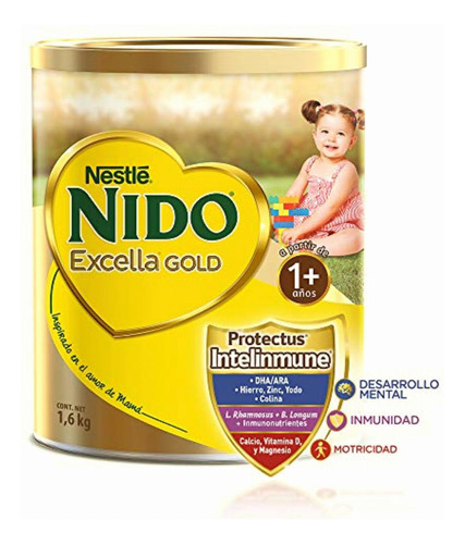 Nestle Excella Gold, Alimento A Base De Leche Nido Excella