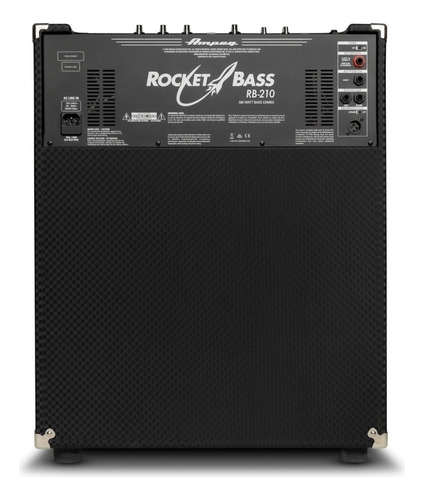 Amplificador Bajo Ampeg Rocket Bass 210 200w 2x10sgt Cuo Color Negro