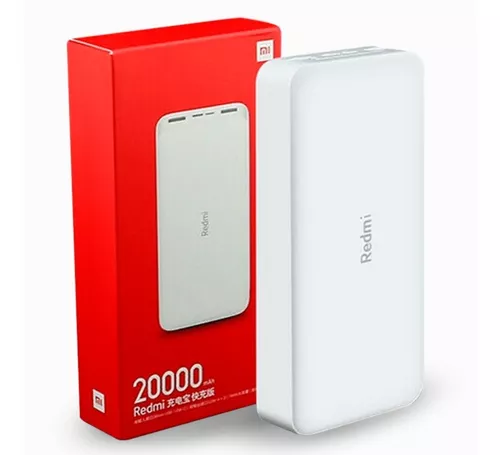 Cargador Portatil PowerBank 20,000 mAh, Rojo – MizCompras