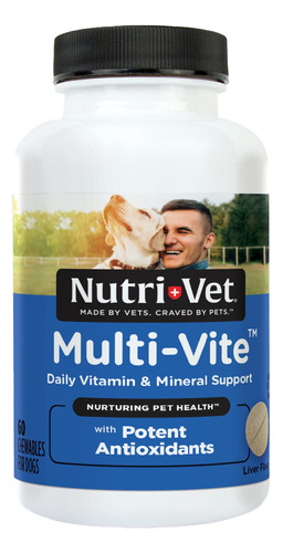 Masticables Multi-vitam&iacute;nicos Para Perros Nutri-vet,