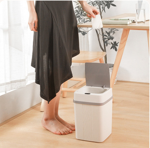 Modo Dual Bote De Basura Inducción Inteligente Con Sensor 12