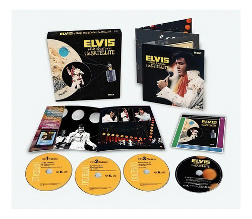 Elvis Presley Aloha From Hawaii Via Satellite 3 Cd + Blu-ray