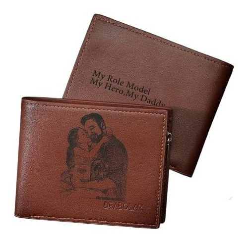 Wallets Personalizados Para Hombres Con Texto De Foto W39ht