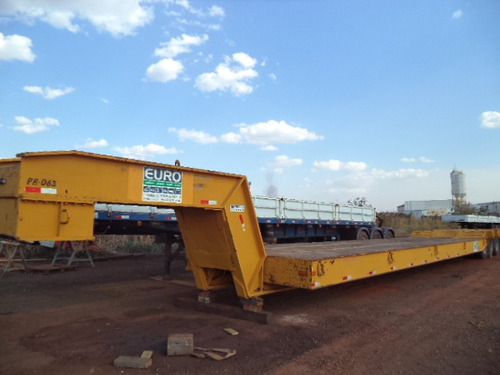 Carreta Prancha 3 Eixos Rebaixada Krone - 1030