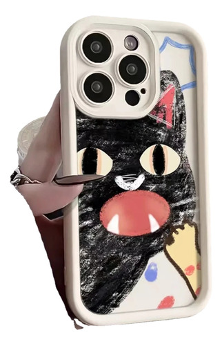 Funda De Teléfono Con Forma De Gato De Varios Estilos Para I