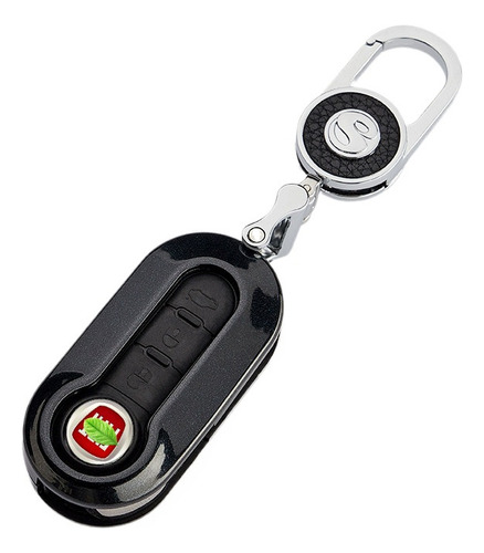 Funda Para Llave De Coche Fiat 500 Boyue Y Llavero