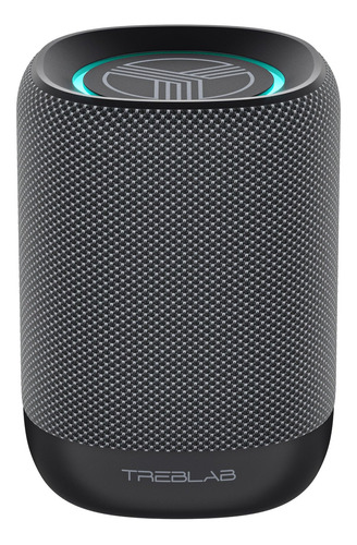 Treblab Hd-mini - Altavoz Bluetooth Pequeño, Tiempo De Rep. Color Gris