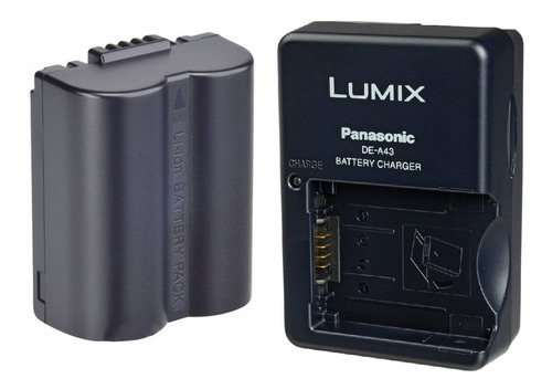 Cargador Panasonic Cga-s006e + Bateria Dmc-fz7 Fz8 Fz18 Fz30