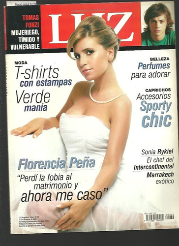 Revista Luz 2005 Florencia Peña Tomas Fonzi Ines Pujol Welch