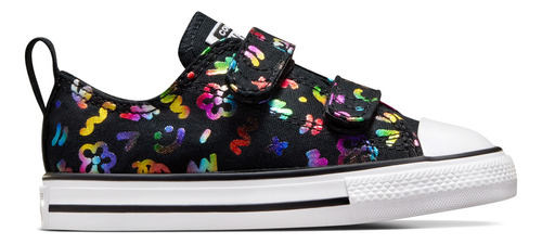 Tenis Converse Ctas 2v Ox Polka-doodle A06320c Niñas