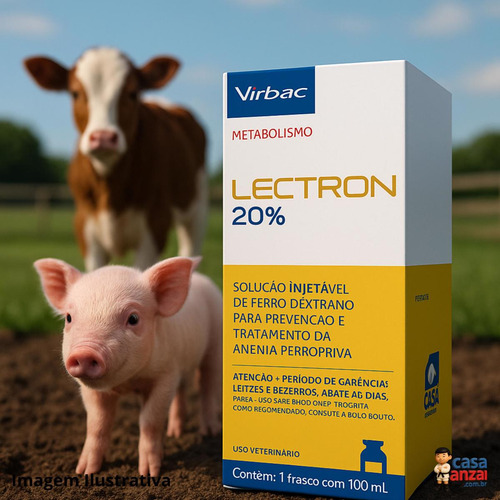 Kit Com 4 Virbac Lectron 100 Ml
