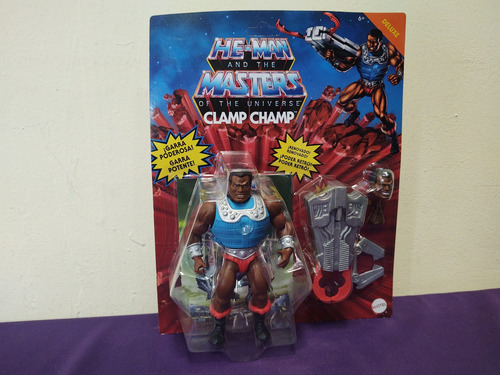 Clamp Champ He Man Motu Origins Mattel Retro Original A Msi (Usado)