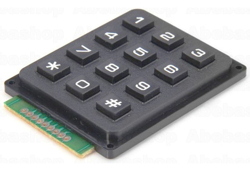 Teclado Rigido Telefonico 3x4 Arduino Keypad Botonera