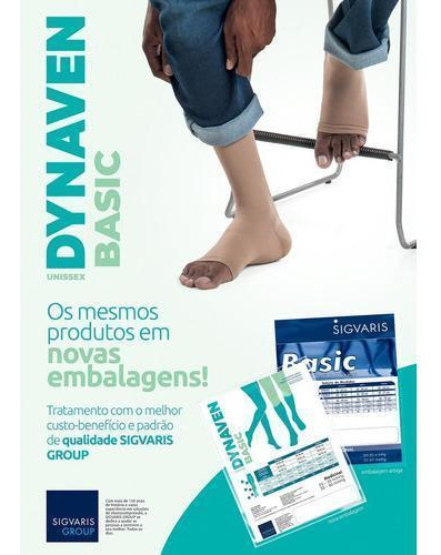 Meia 3/4 Sigvaris Basic Alta Compressão 30-40mmhg M2