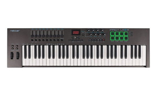 Controlador Midi Nektar Impact Lx61+ - 61 Teclas