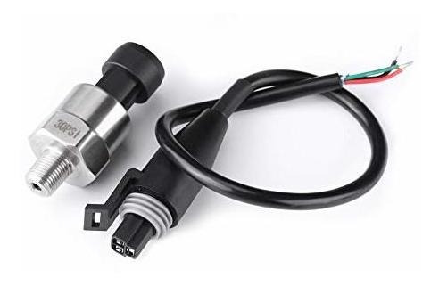 Sensor Presion Dc 5v 1 8 Npt Roscado Transmisor Acero