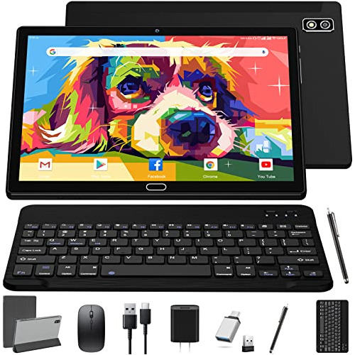 Tablet Android De 10 Pulgadas 2023, Tabletas 2 1 4 Gb+6...