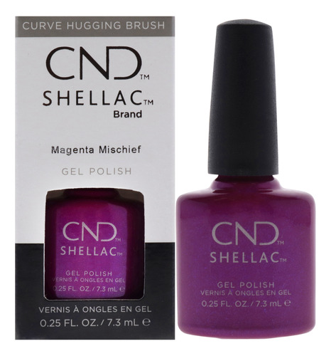 Esmalte De Uñas Cnd Shellac Magenta Mischief 7ml