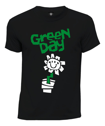 Camiseta Rock Neo Punk Kerplunk Flor Green Day