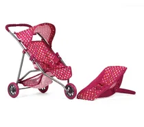 Comprar Coche De Muñecas 3 Ruedas Y Bebesit Laly Dreams 