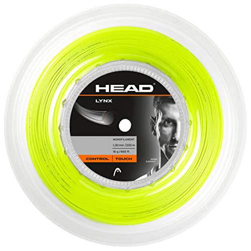 Head Lynx Tennis Racket String 660' Reel - 16 Gauge Monofila