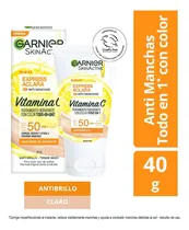 Comprar Crema Garnier Express Aclara Fps 50 Tono Claro 40 G