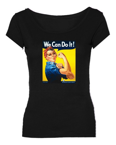 Remeras We Can Do It Feminismo Pinup Girl *mr Korneforos*