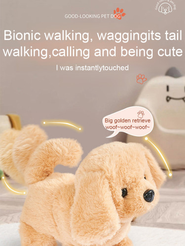 Puppy Toys Plush It's A Tail, Delicada Y Densa, Divertida