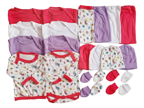 Pack Ajuar Bebe 20 Prendas Talla 3a6 Meses