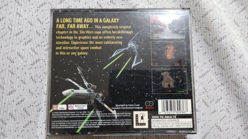 Ps1 Star Wars Rebel Assault Discos En Exelente Estado