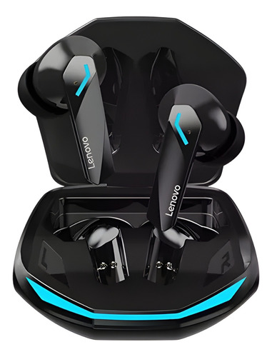 Audífonos Lenovo Gm2pro Inalambrico Gaming Deportivos Negro