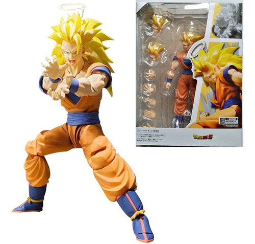 Dragon Ball Z Shf Son Goku Acción Figura Modelo Juguete 16cm