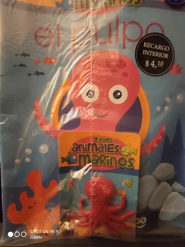 Grandes Animales Marinos El Pulpo - Animalito Y Fasciculo