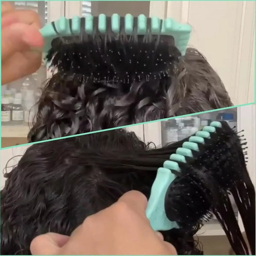 2 Cepillos De Pelo Con Cerdas Antiestáticas De Nailon Y Jaba