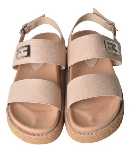 Imagen 5 de 5 de Zuecos Sandalias Ojotas De Mujer De Cuero Claim - Ferraro