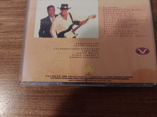 Blues Latino - Vargas Blues Band - Cd - Calamaro, Chris Rea (Usado)