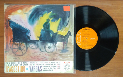 Angel Dagostino Vargas Viejo Coche Disco Lp Vinilo